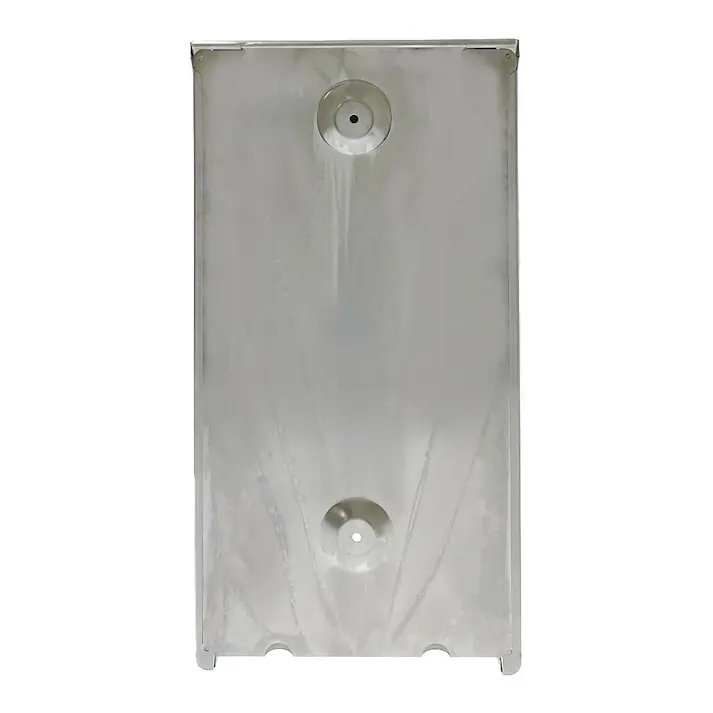 ステンレスポスト タテ型 小 シルバー CG-101 郵便ポスト 幅18cm 高さ34.5cm 奥行9.5cm