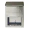 ステンレスポスト タテ型 中 シルバー CG-201 郵便ポスト 幅25cm 高さ33.5cm 奥行11.5cm