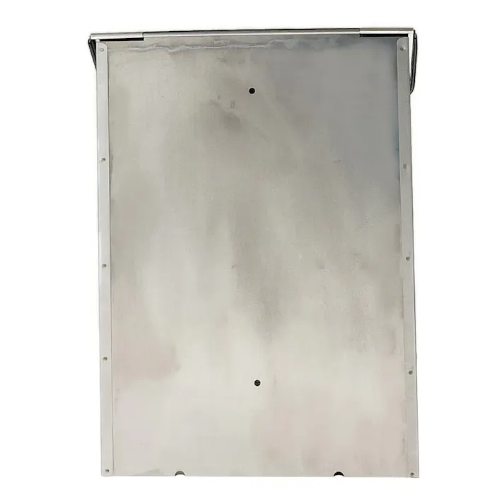 ステンレスポスト タテ型 中 シルバー CG-201 郵便ポスト 幅25cm 高さ33.5cm 奥行11.5cm