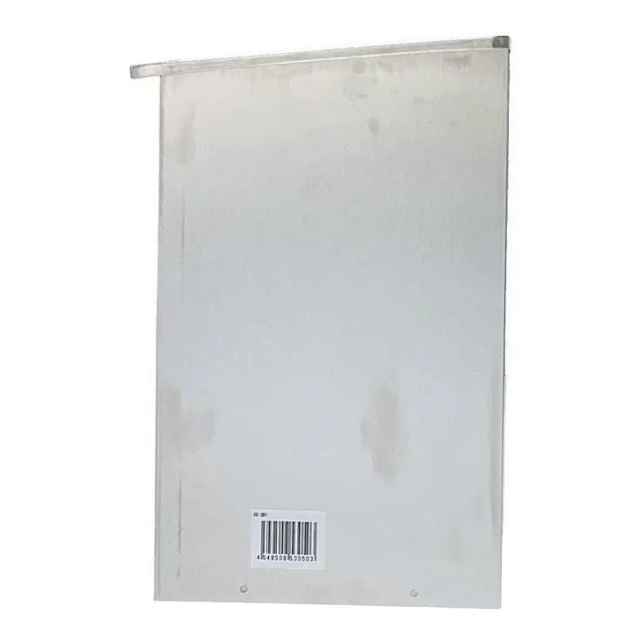 ステンレスポスト 屋根型 シルバー CG-301 郵便ポスト 幅36cm 高さ24.5cm 奥行16.5cm