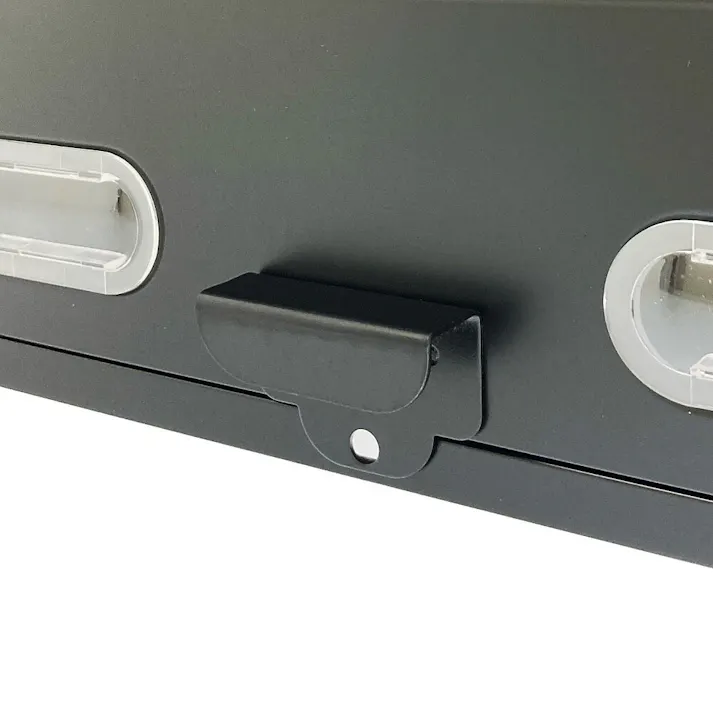 スチールポスト 屋根型 ブラック CG-302BK 郵便ポスト 幅36cm 高さ24.5cm 奥行16.5cm