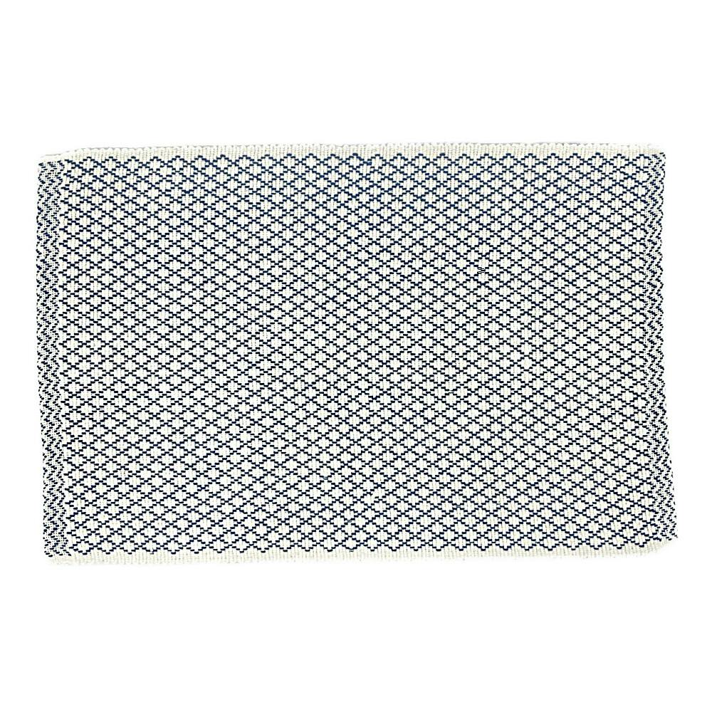 インド綿マット ヴェントス ブルー 50×80cm | ラグ・カーペット