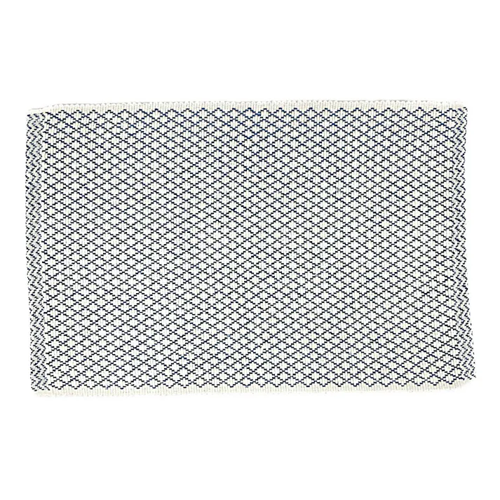 インド綿マット ヴェントス ブルー 50×80cm