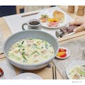 取っ手が外せる ストーンマーブルフライパン 26cm 深型