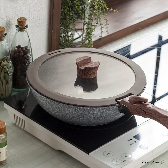 ストーンマーブルフライパンカバー 26cm