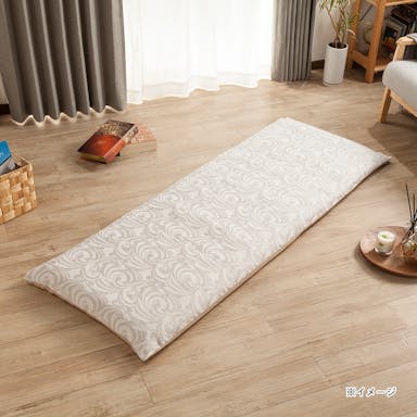 ロングフロアクッションカバー ラファール ベージュ 68×185cm(販売終了)