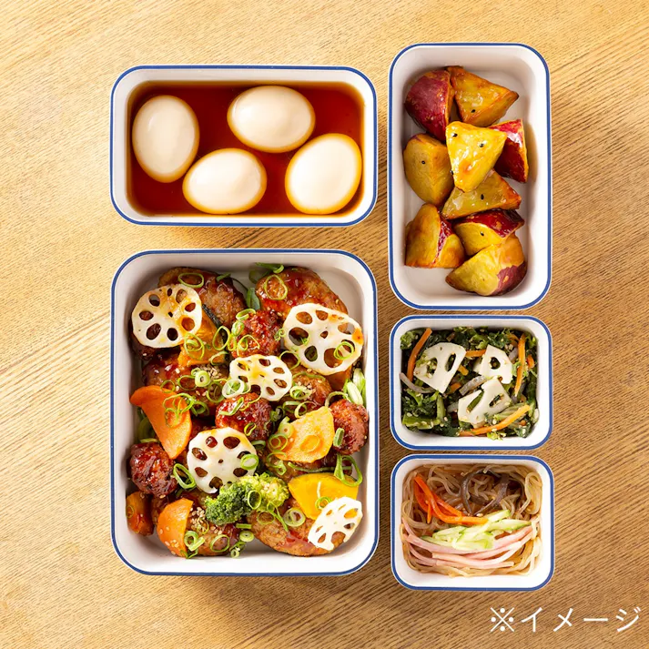 組み合わせて使えるランチフードBOX HAJIKU S