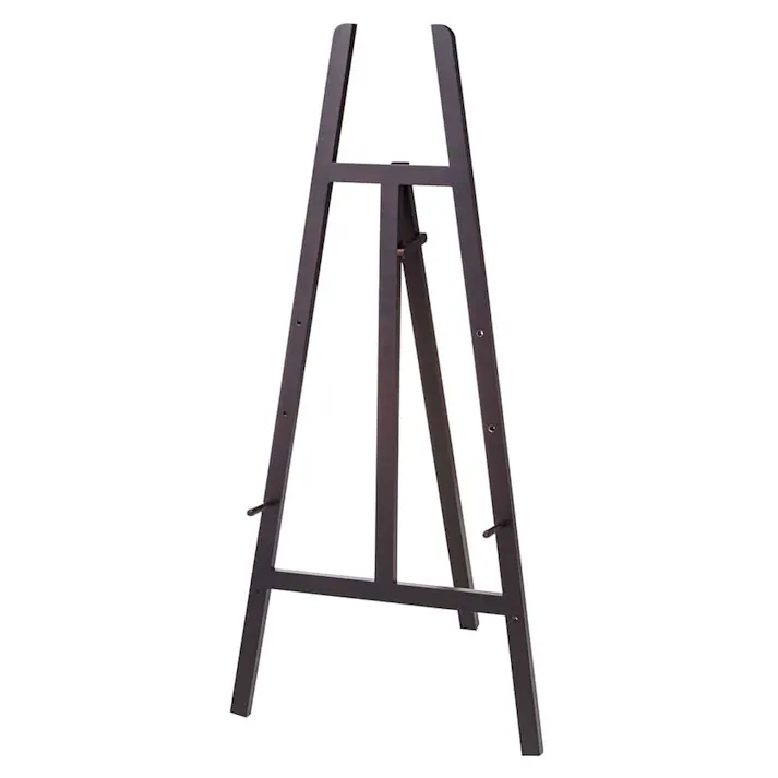 木製イーゼル ブラウン
