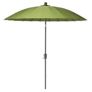 カインズ 多骨パラソル チルト式 ハンドル付 ライトグリーン 2.5m(販売終了)