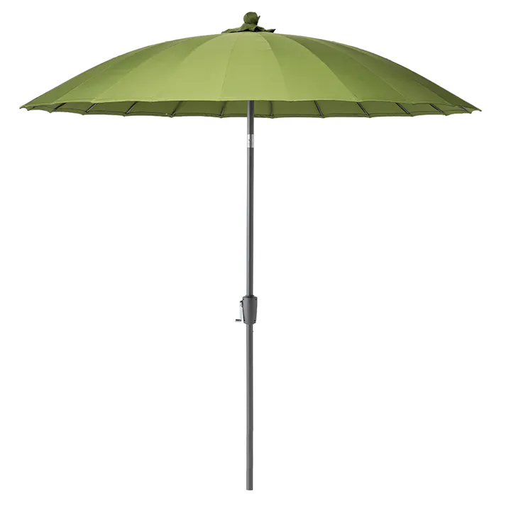 カインズ 多骨パラソル チルト式 ハンドル付 ライトグリーン 2.5m(販売終了)