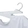 乾きやすくそのまま収納できる幅広ハンガー 3本組 ホワイト