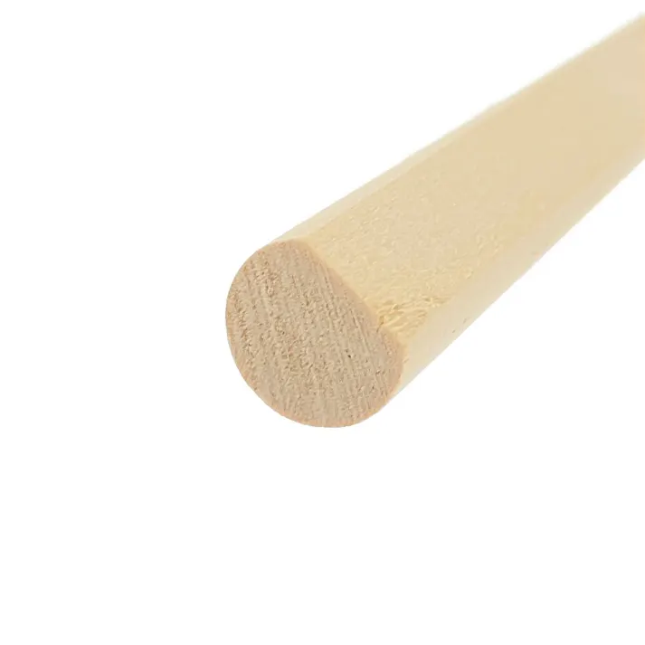 Kumimoku ウッド有孔ボード用 丸棒 平 113mm 4本入