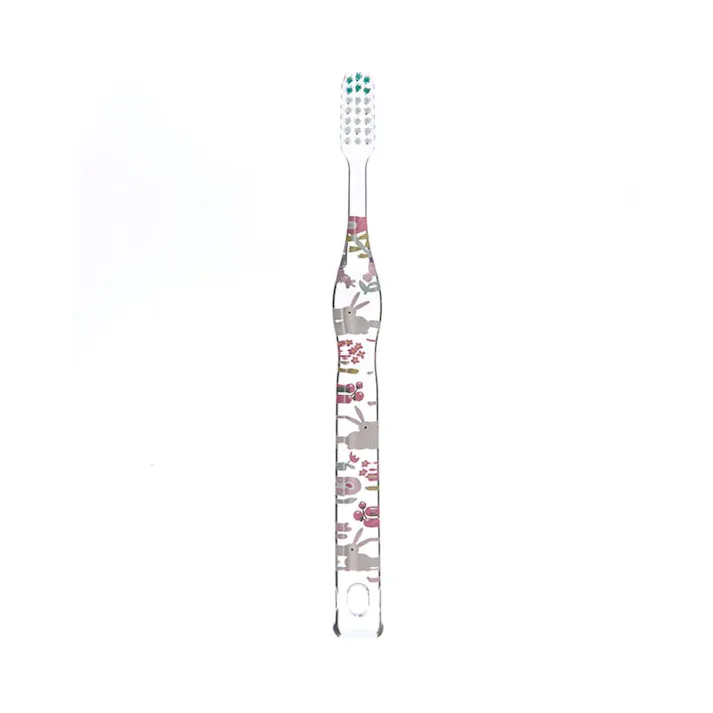 カインズ デザインハブラシ ふつう キッズ用 パステルうさぎ