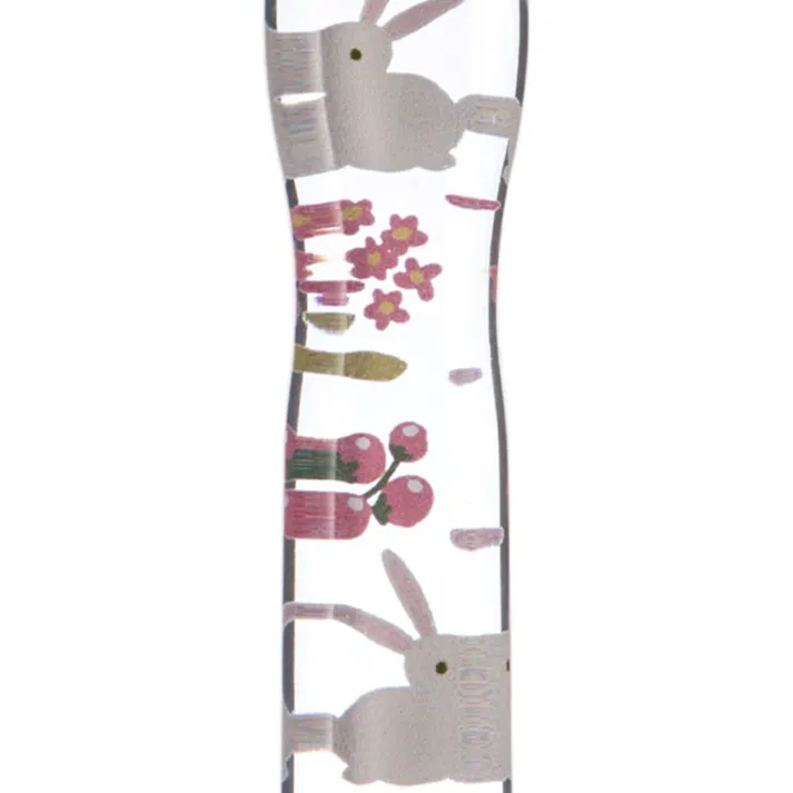 カインズ デザインハブラシ ふつう キッズ用 パステルうさぎ