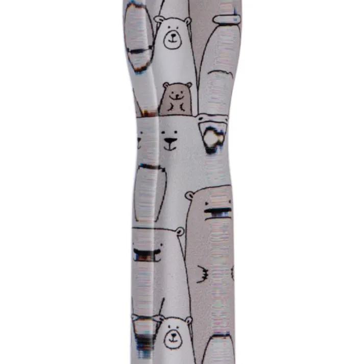 カインズ デザインハブラシ ふつう キッズ用 くまさんファミリー