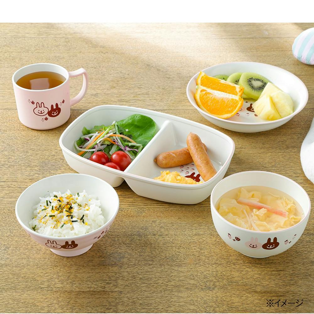 HAJIKU KIDS うさぎ 5点食器セット(販売終了) | 業務用・行楽 HAJIKU KIDS うさぎ 5点食器セット(販売終了) | 業務用・行楽