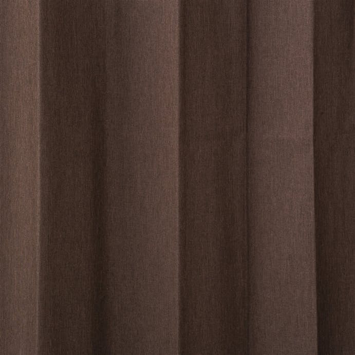 遮音遮熱遮光カーテン ニューコスモ ダークブラウン 100×150cm 2枚組