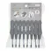 インテリア洗濯ハンガー用替えピンチ 8個入 グレー ISH-1(G)