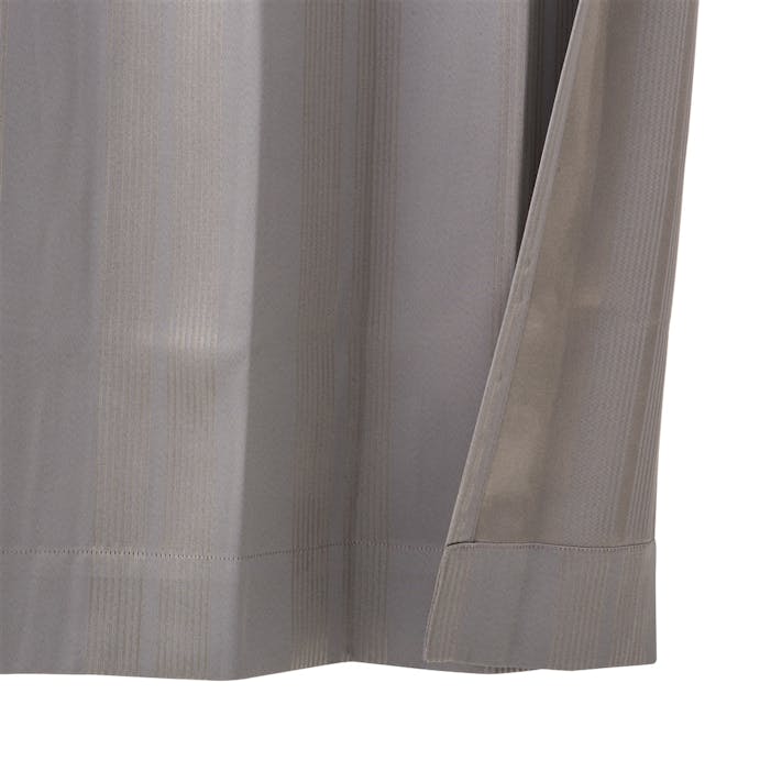 断熱・遮光ヴェントス グレー 100×210cm 4枚組セットカーテン(販売終了)