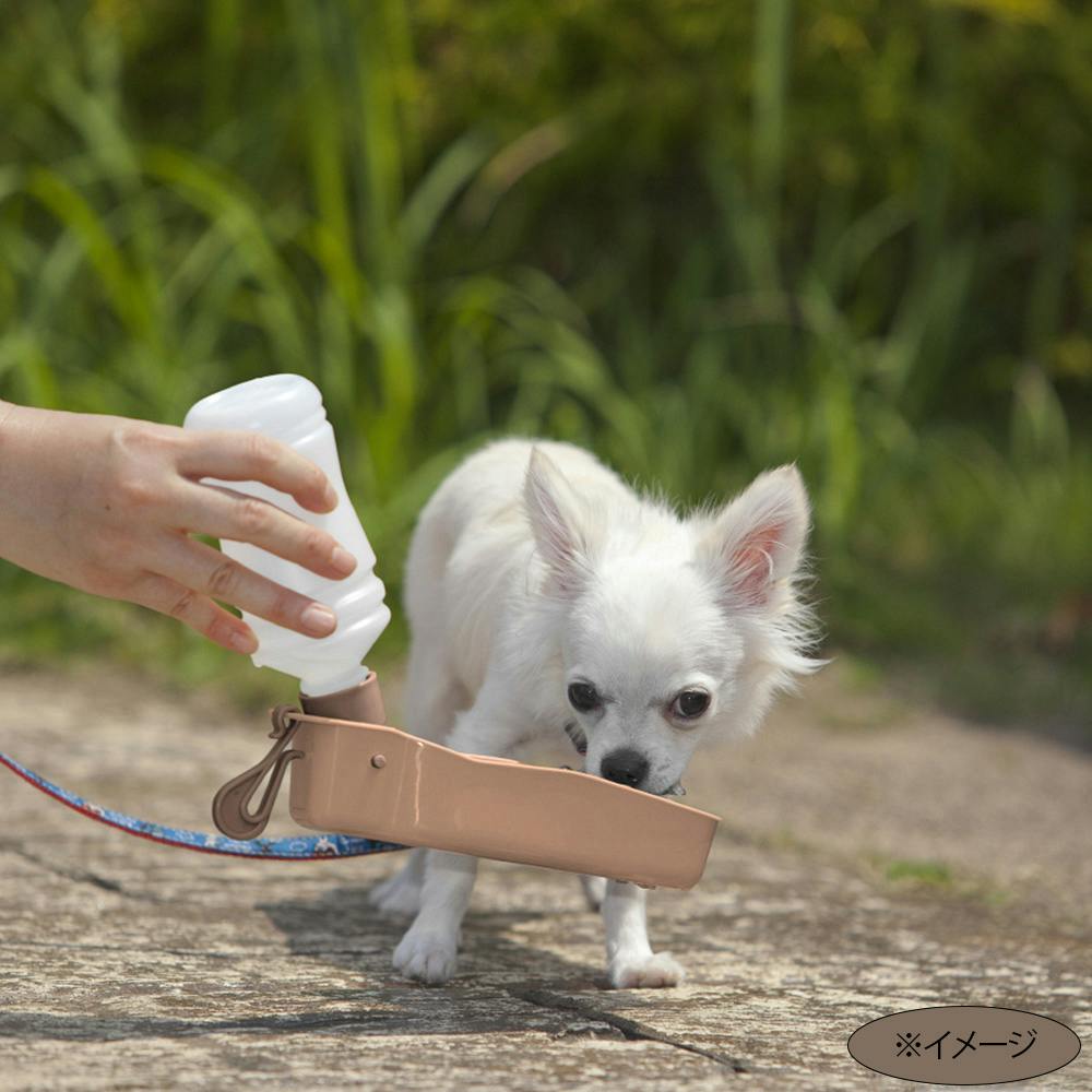 Pet'sOne おでかけ給水器 250ml ブラウン | ペット用品（犬