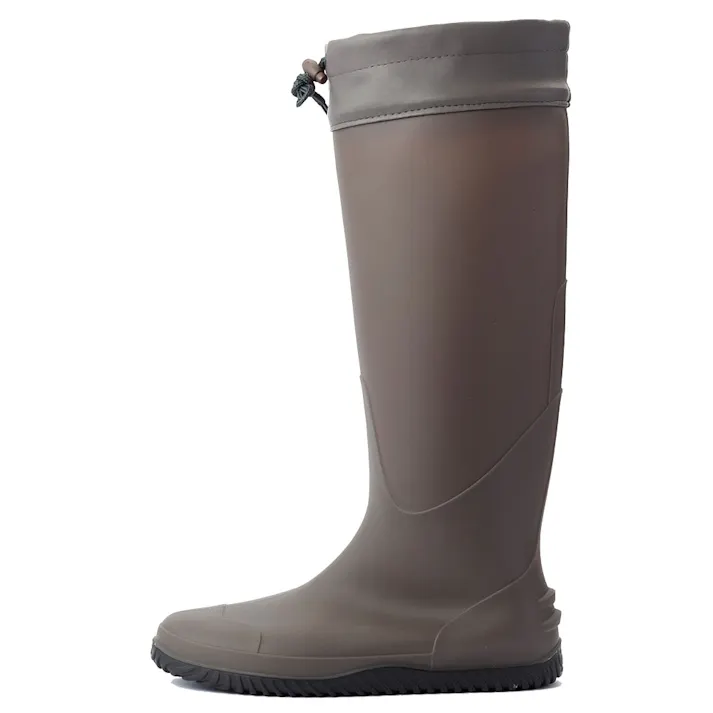 カインズ 折りたたみカバー付き長靴 L ブラウン