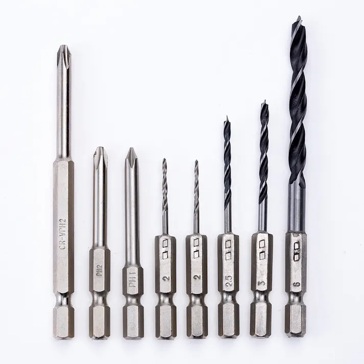 Kumimoku 木工用 ビット&ドリル 8本セット