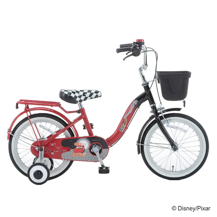 【自転車】ディズニー幼児車 カーズ 16インチ レッド