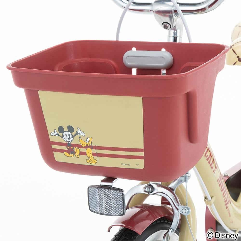 自転車】ディズニー幼児車 ミッキー 16インチ ベージュ(販売終了