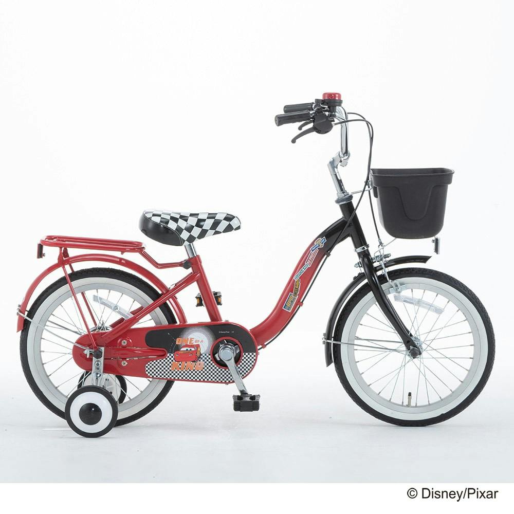 自転車】ディズニー幼児車 カーズ 18インチ レッド | 子供用自転車