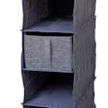 ハンガー収納ラック スリム6段 グレー 20×40×80cm H6