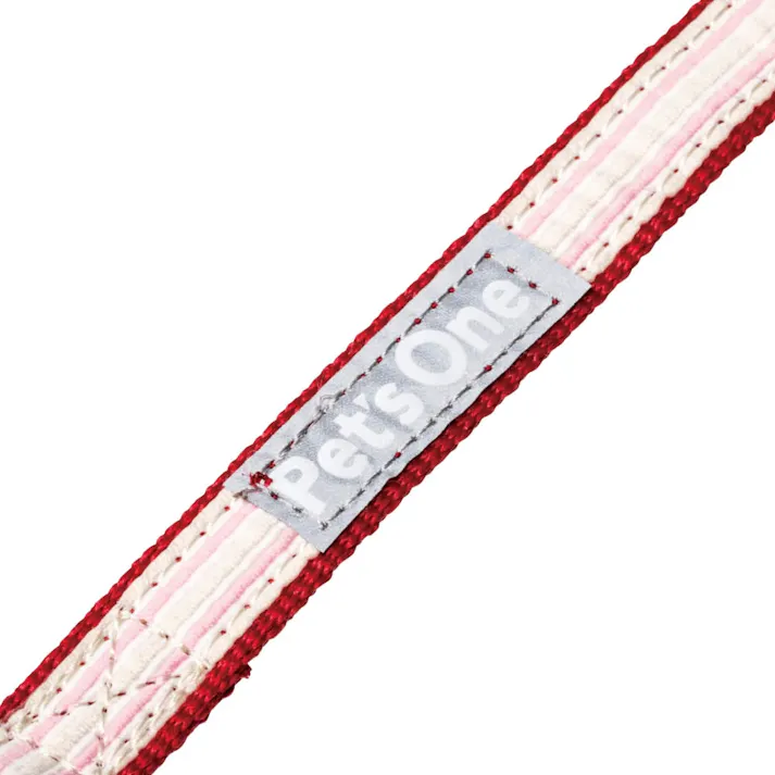 ドッグハーネス ストライプ レッド SS