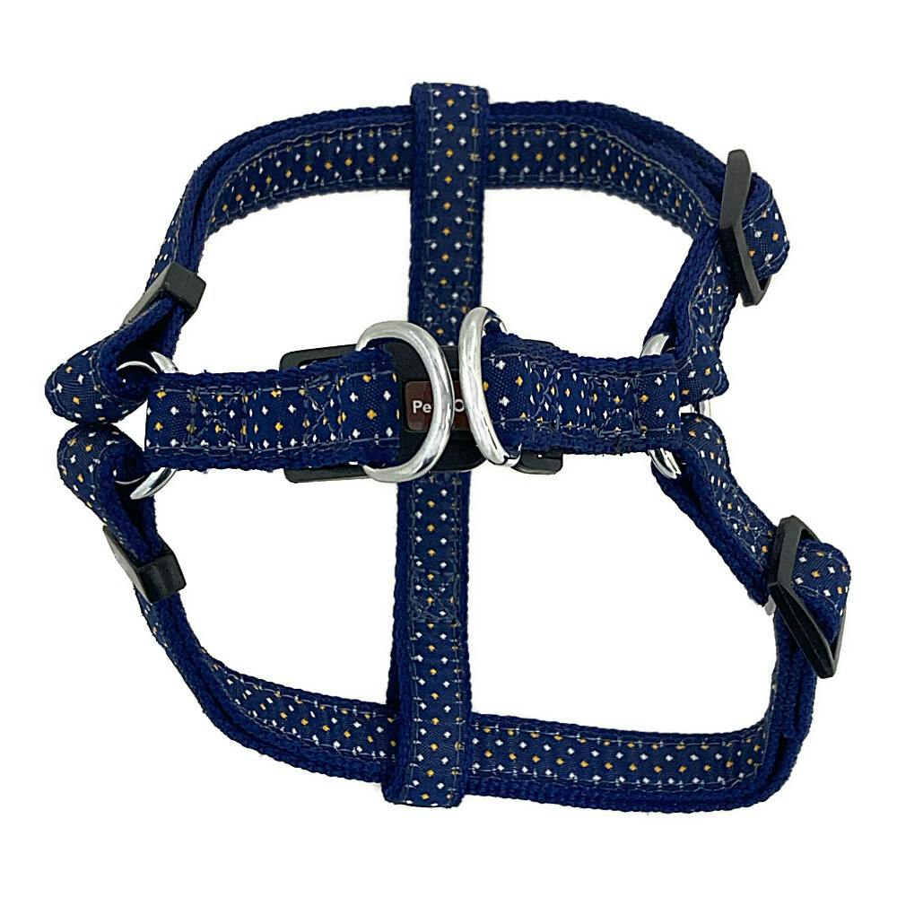 ドッグハーネス ドット ブルー S | ペット用品（犬） 通販