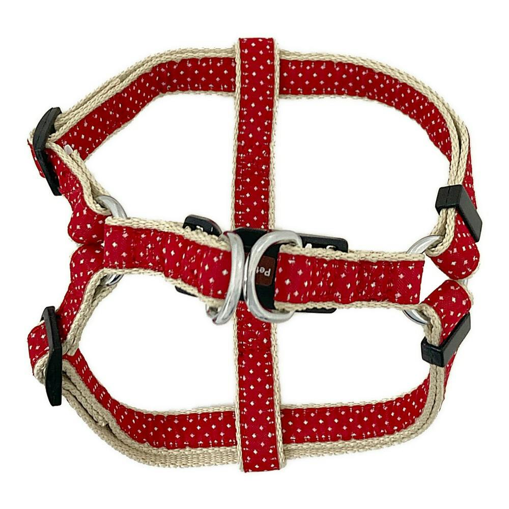 ドッグハーネス ドット レッド S | ペット用品（犬） 通販