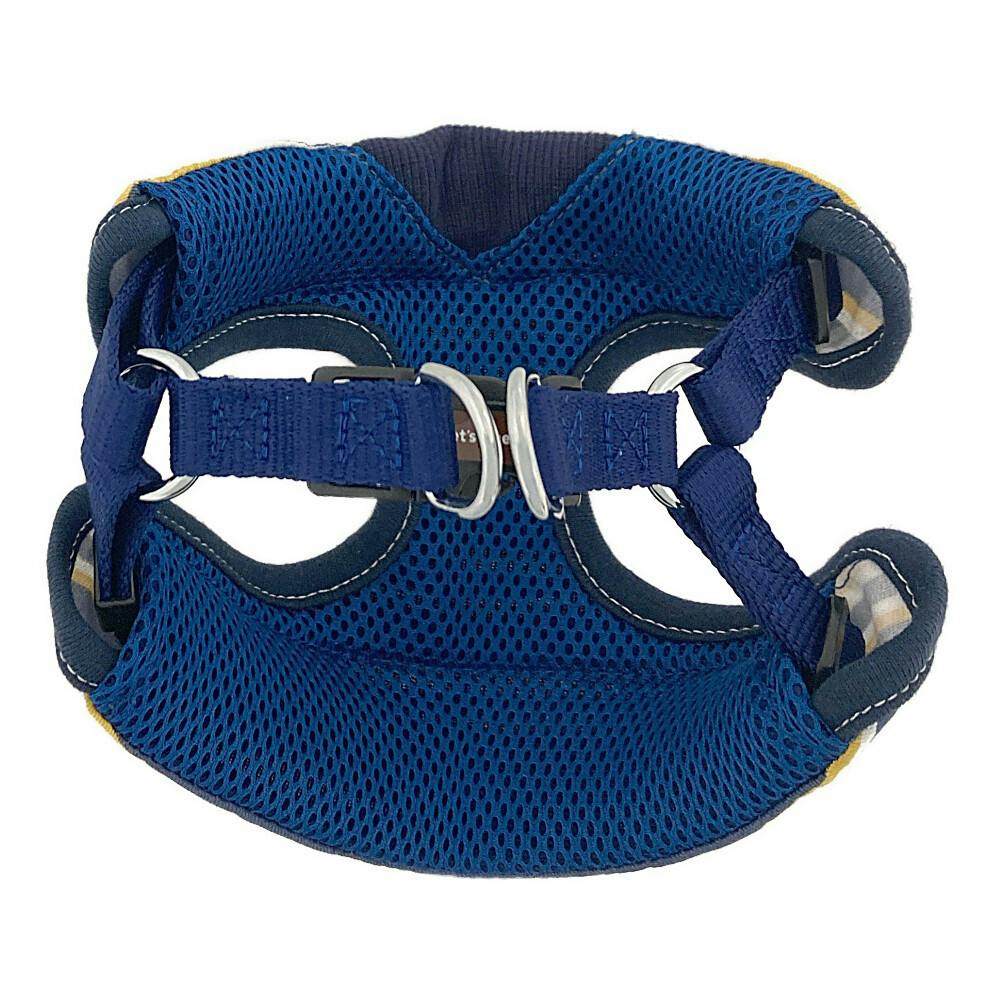 abu 犬用オールインワンハーネスSサイズ　ブルー　デコピン愛用 abu 犬用オールインワンハーネスSサイズ キャメル デコピン愛用