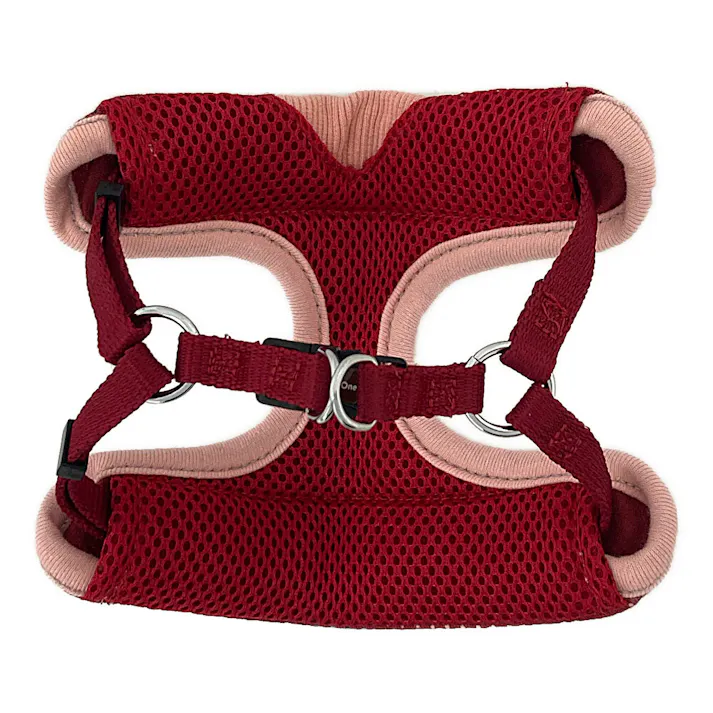 ドッグベストハーネス ドット レッド SS
