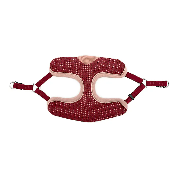 ドッグベストハーネス ドット レッド SS