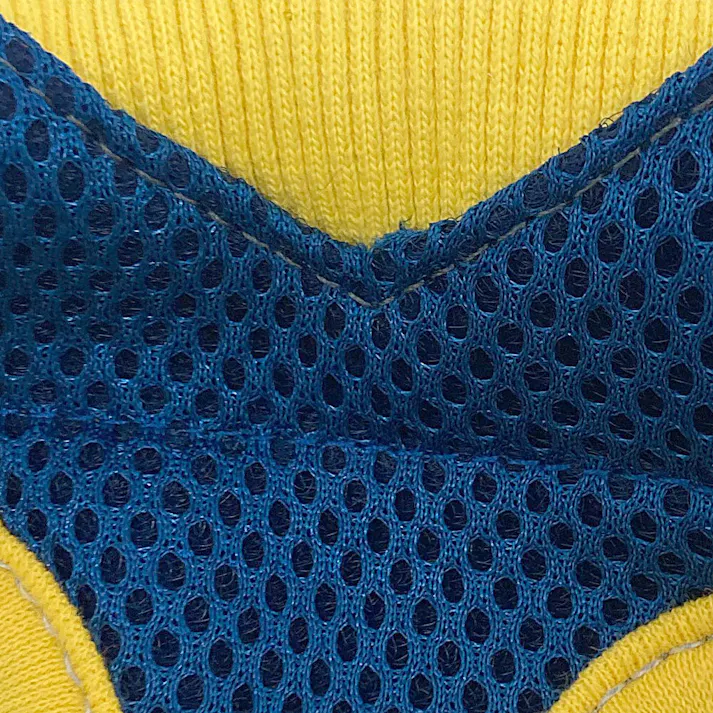 ドッグベストハーネス ドット ブルー S