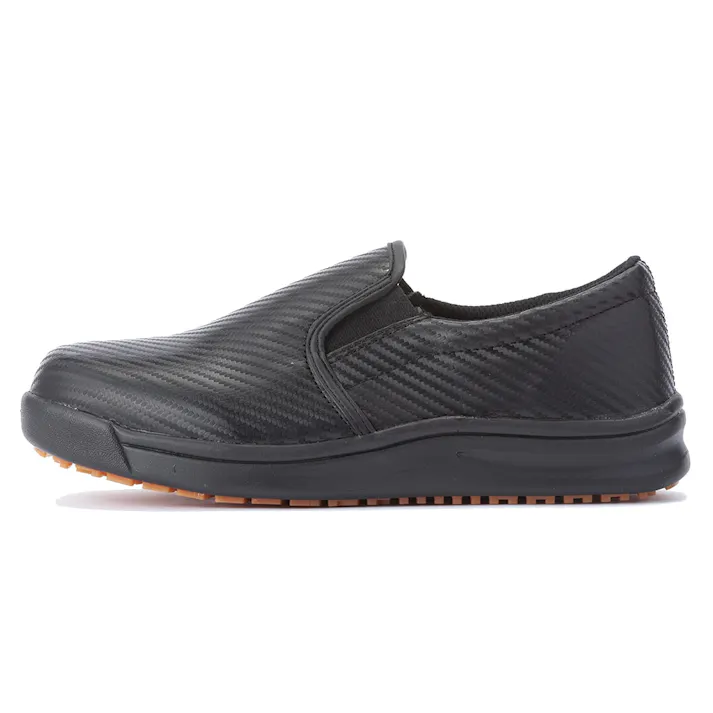 油に強く滑りにくいシューズ ブラック 28.0cm