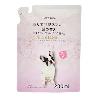 Pet’s One 香りで消臭ペットスプレー スイートフローラルの香り 詰め替え用 280ml