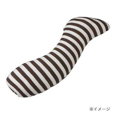 ふんわりパイル抱き枕カバー 40×100ブラウン