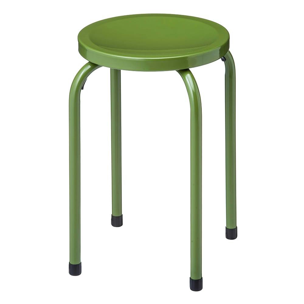スチールスツール グリーン | 椅子・チェア・スツール