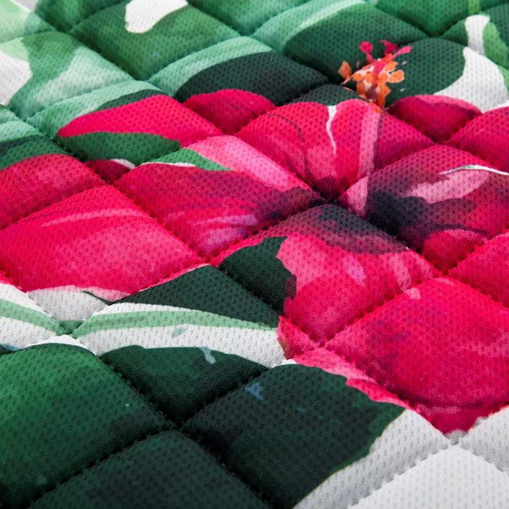 スリムエアベッドパッド リーフ 72×190cm※パッドのみ