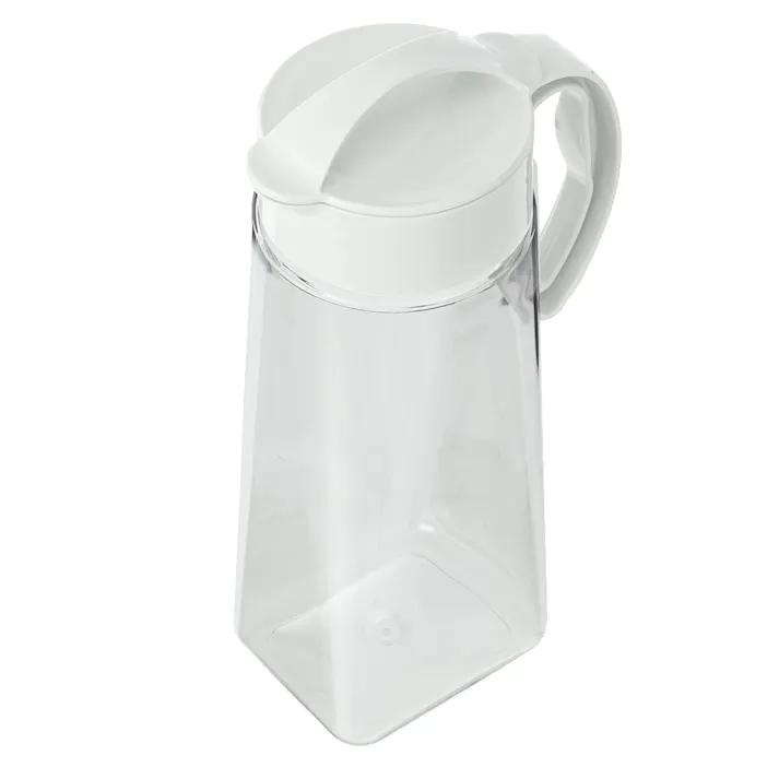 縦にも横にも置ける冷水筒 2.1L ホワイト