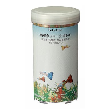 ペッツワン 熱帯魚フレーク ボトル 50g