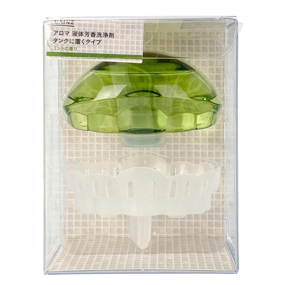 カインズ アロマ 液体芳香洗浄剤 タンクに置くタイプ ミントの香り 本体 70ml