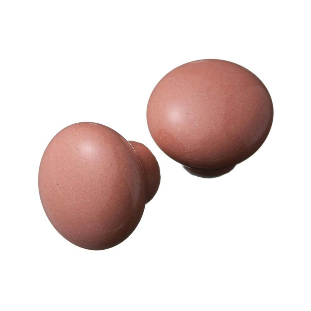 Kumimoku デザインノブ 小 2個 ピンク 2個入り