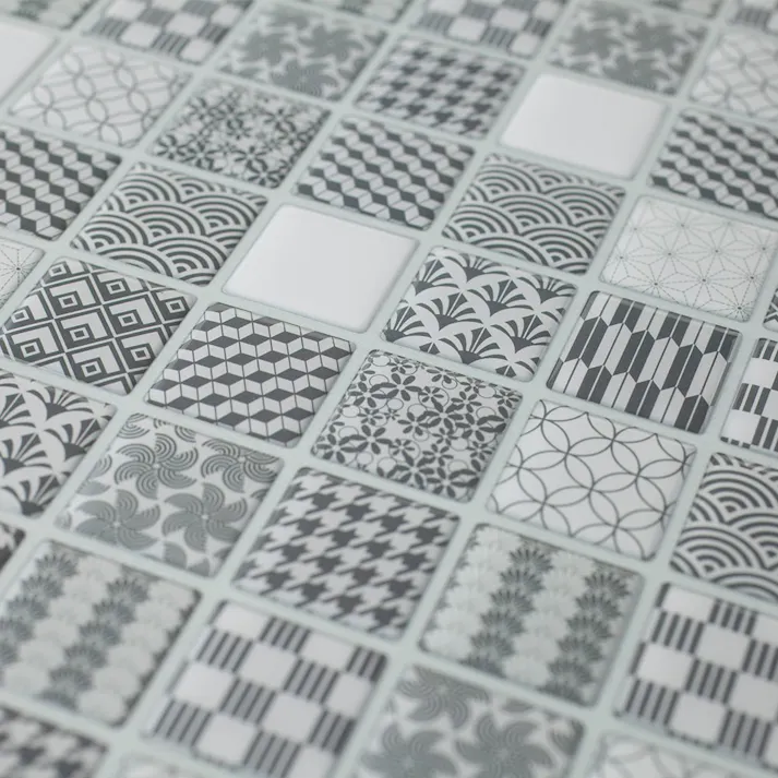 カインズ Kumimoku デザインシート タイル 大 ブラック