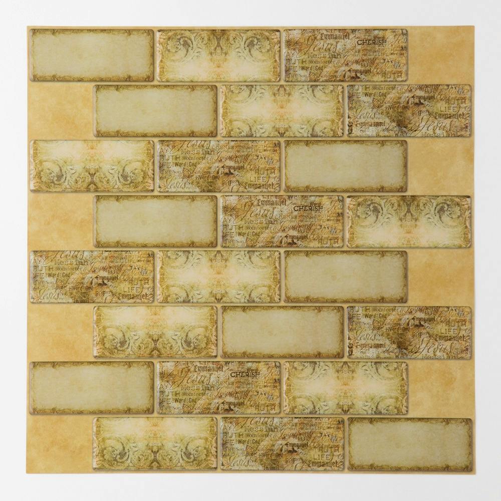 カインズ Kumimoku デザインシート レンガ アンティークペーパー