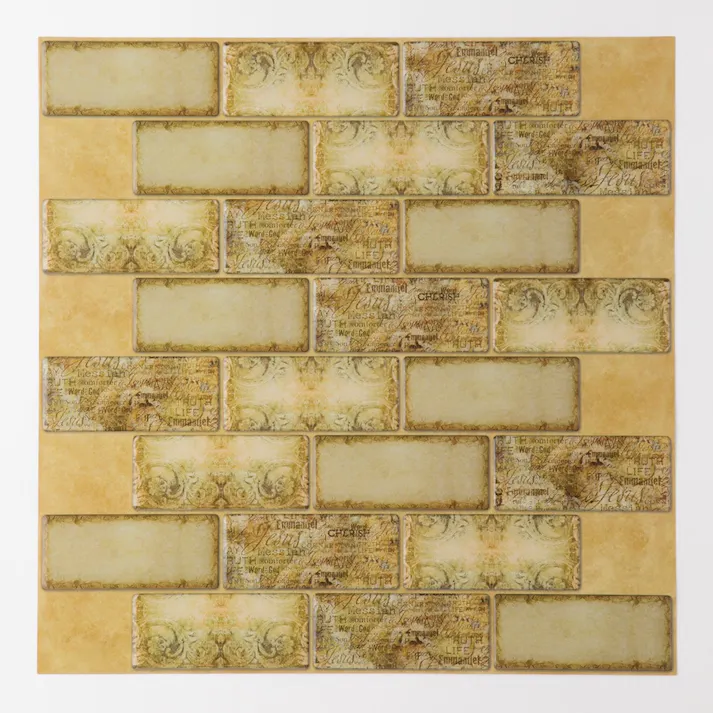 カインズ Kumimoku デザインシート レンガ アンティークペーパー