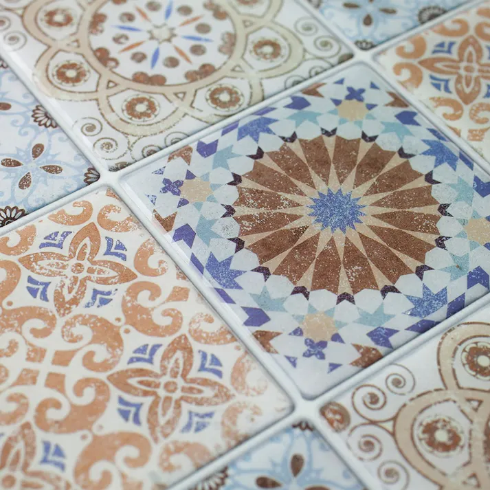 カインズ Kumimoku デザインシート 四角16 ベージュ